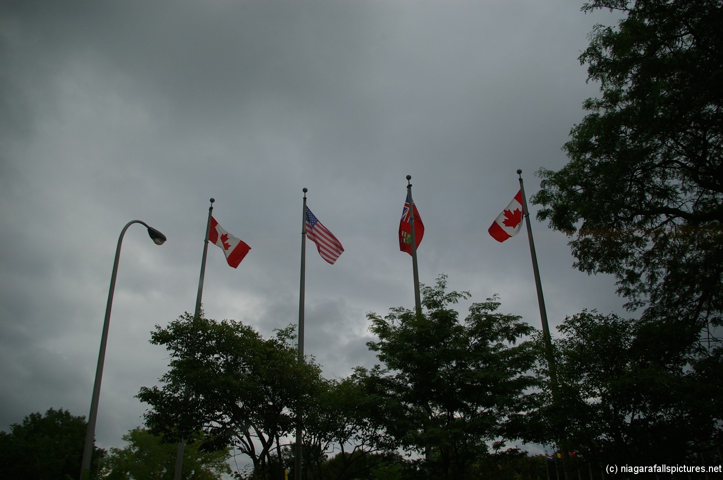 Flags at Skylon Tower.jpg