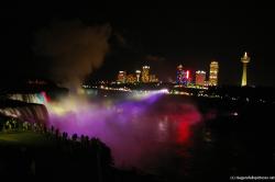 Horseshoe Falls at night light show as seen from Terrapin Point.jpg