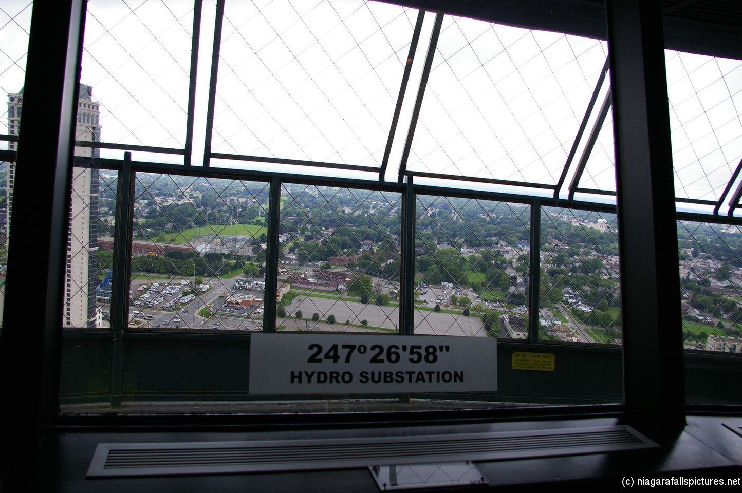 Hydro Substation Canada seen from Skylon Tower.jpg