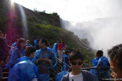 Joann on the stairs below Prospect Point in Niagara Falls.jpg