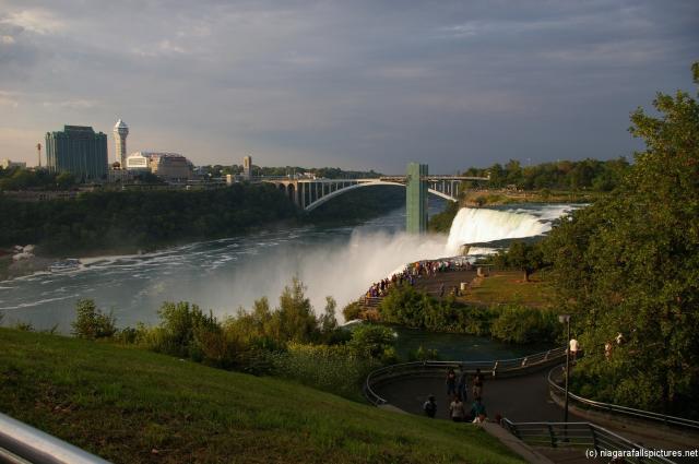 Luna Island and Goat Island along with the American Niagara Falls.jpg