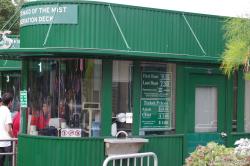Maid of the Mist ticket booth with ticket prices and First Boat Last Boat Information.jpg