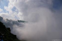 Mist of Niagara Falls viewed from right below Prospect Point.jpg