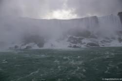 Niagara Falls American Falls as seen from Maid of the Mist passing by.jpg