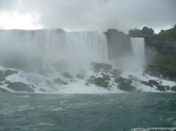 Niagara Falls photo of the American Falls taken from Maid of the Mist cruise.jpg