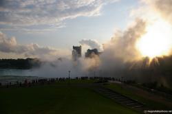 Niagara Falls Terrapin Point sees the sun behind the mist.jpg