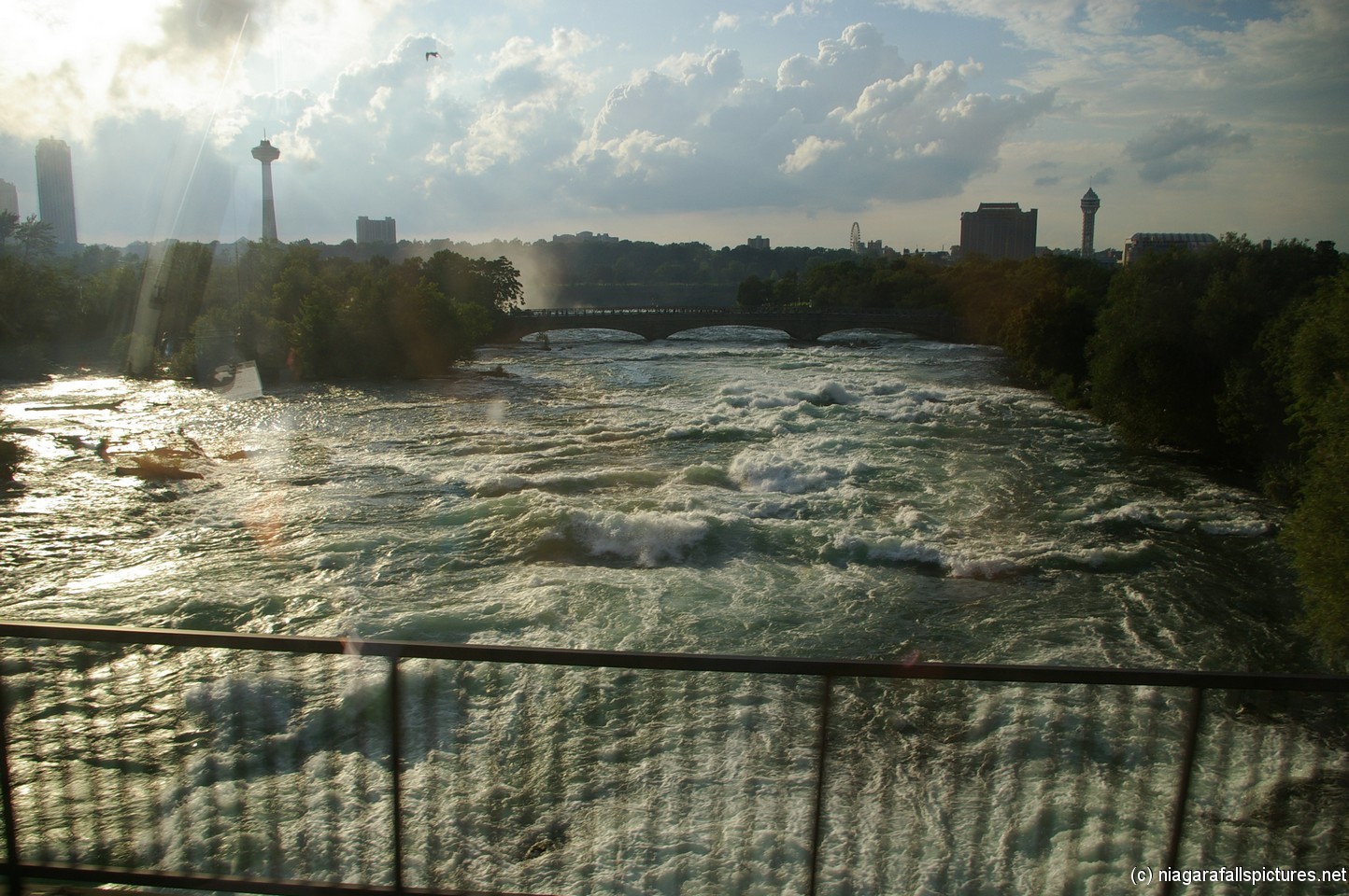 Rushing waters near Goat Island of Niagara Falls.jpg