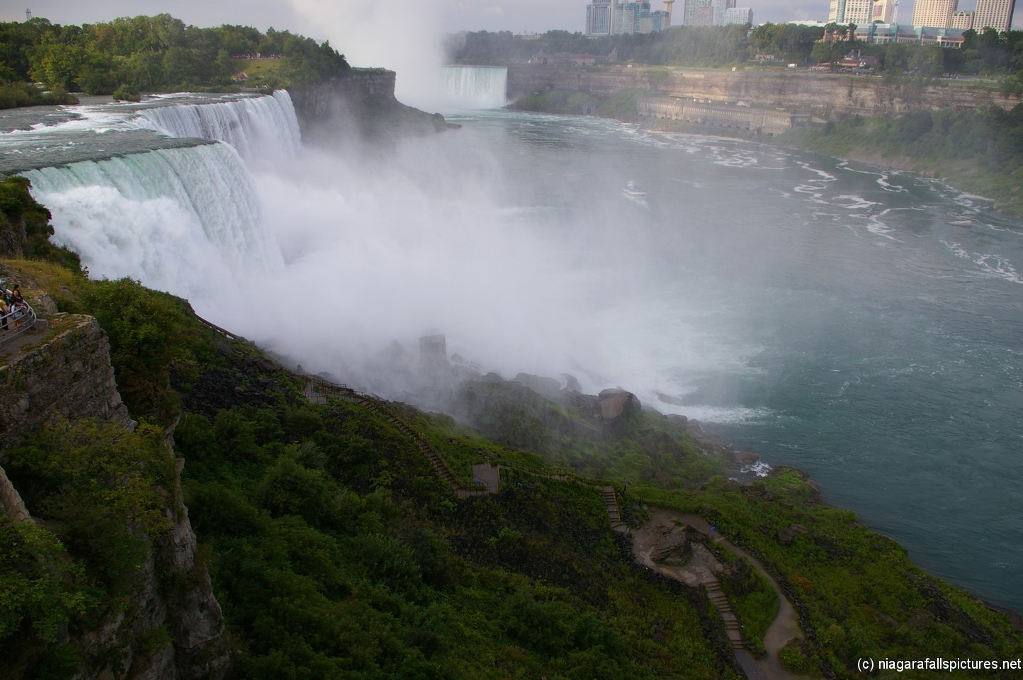 Staircases near American Niagara Falls viewed from Observation Tower.jpg