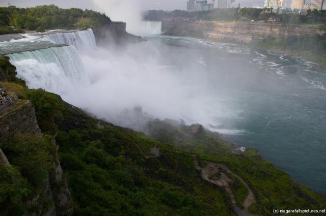 Staircases near American Niagara Falls viewed from Observation Tower.jpg