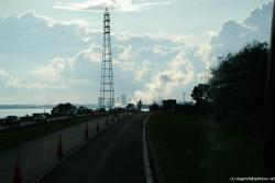 Water vapor of Niagara Falls as seen on road towards there.jpg
